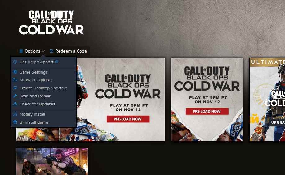 install campaign cold war ps4