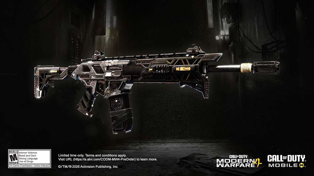 Shattered Relay M4 Weapon Blueprint