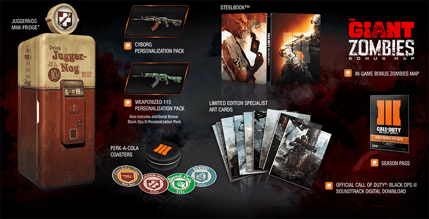 Call Duty: Black Ops III Collector's Editions