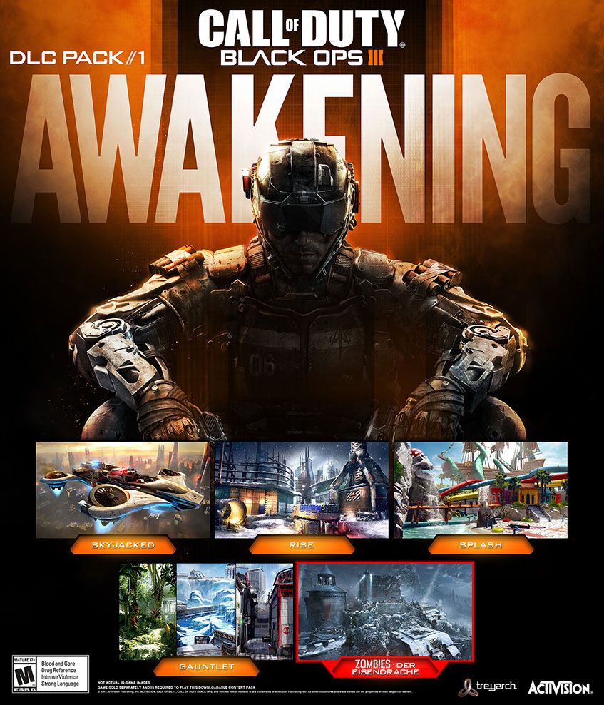 flotante visitar Delgado Contenido descargable Awakening para Call of Duty: Black Ops III